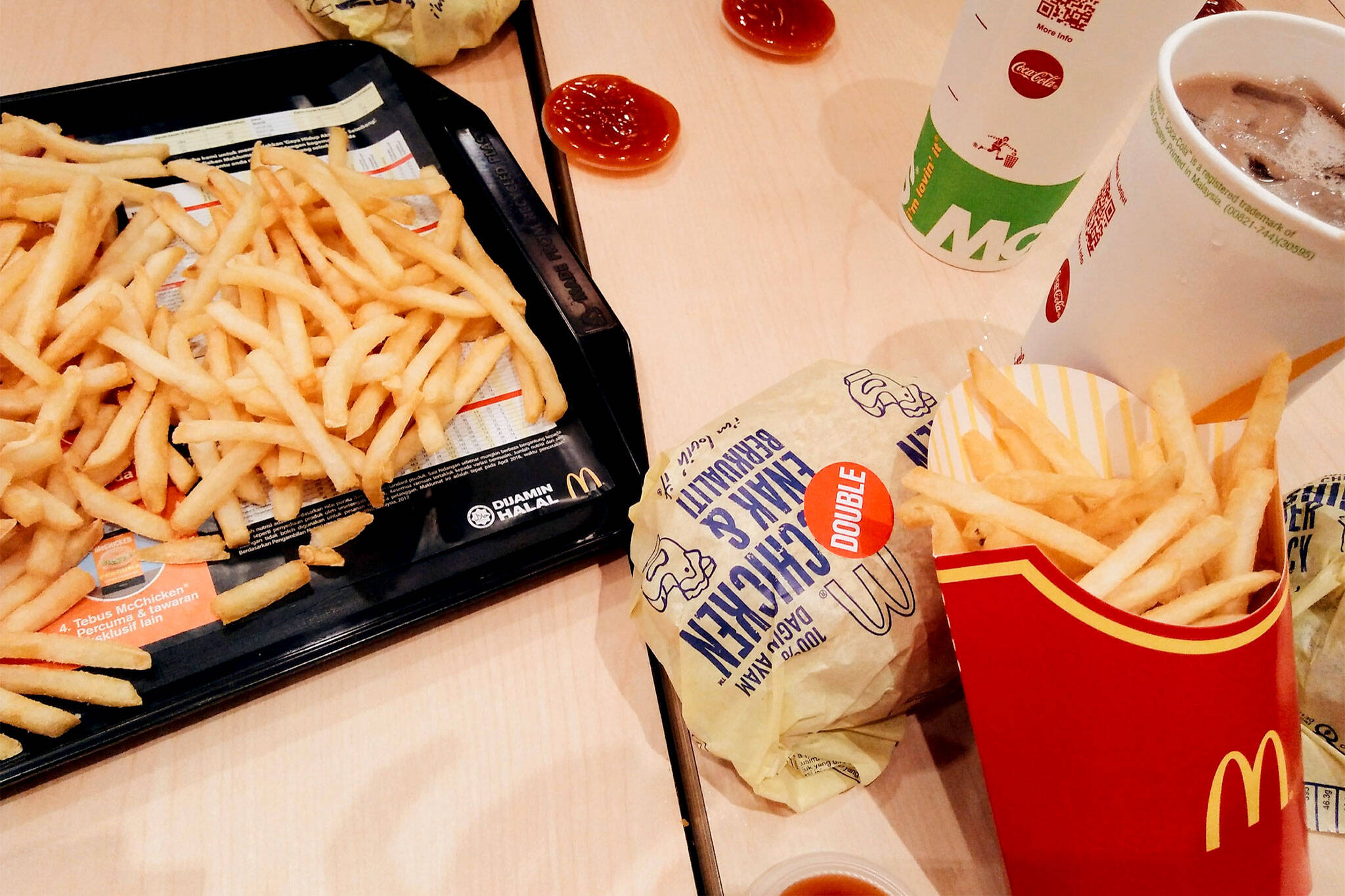 free fries at mcdonalds
