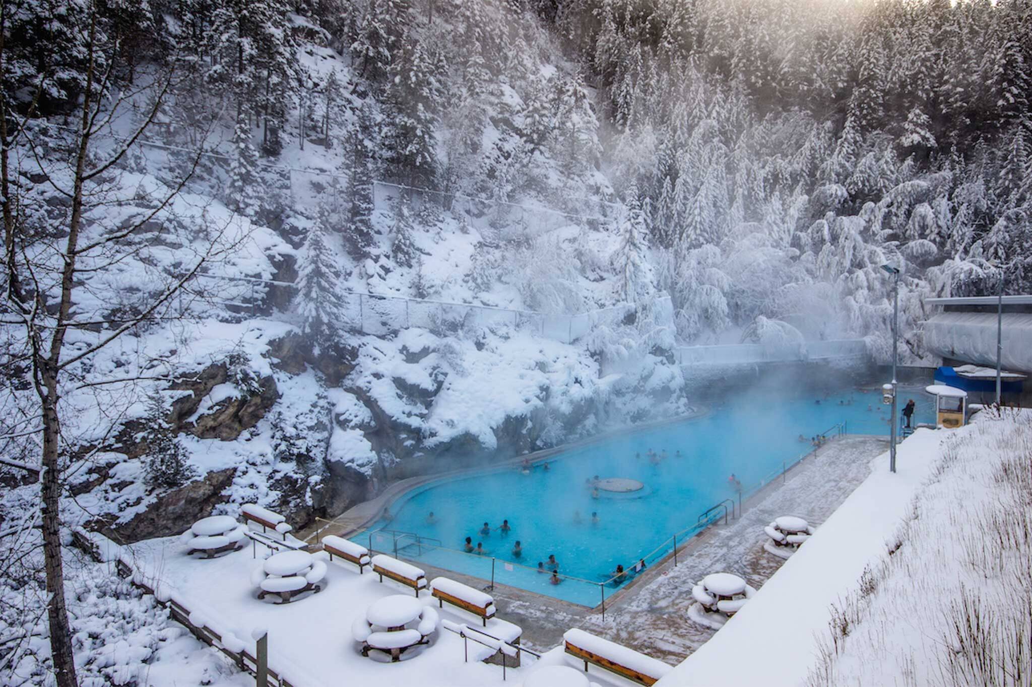 hot springs canada