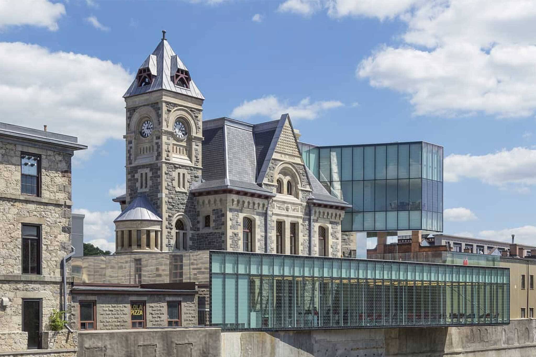 The Idea Exchange is an old post office that's also Canada's first
