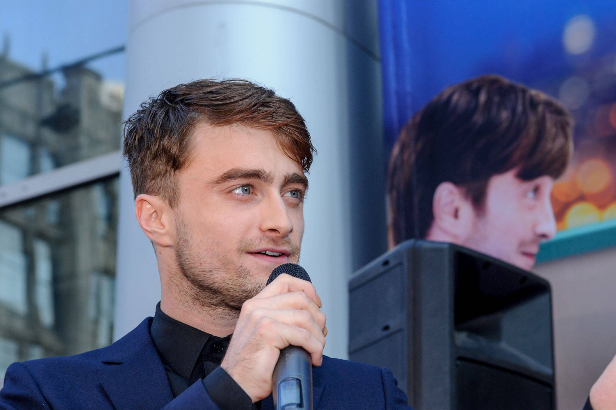 Daniel Radcliffe is casually hanging out in Canada right now
